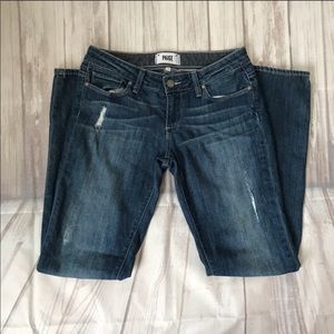 Paige jeans jimmy jimmy skinny size 24
